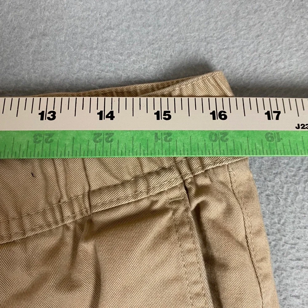 H&M Skinny Fit Drawstring Elastic Waist Cargo Pants Mens Medium Tan Khaki